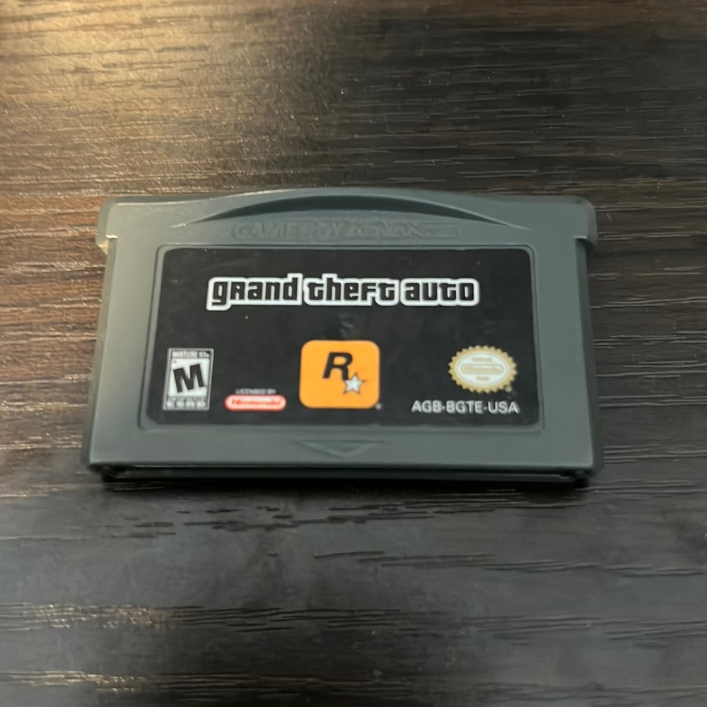 Grand Theft Auto for Gameboy Advance GBA